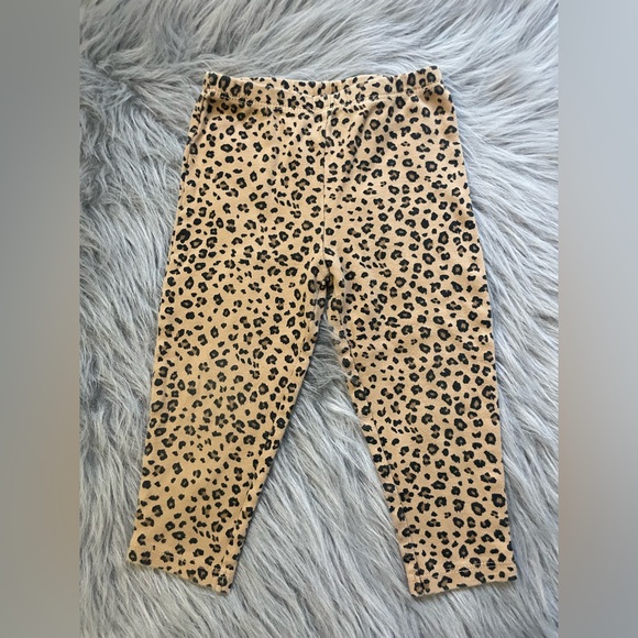 Leopard Print Kids Leggings - Picture 1 of 4